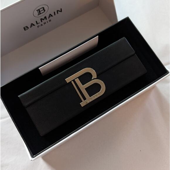 Balmain Eyewear Jolie BPS 135-B 54 Brown Cat-eye Sunglasses - Picture 4 of 5